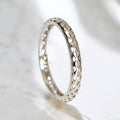 Sterling Silver 925 Simple Statement Band Ring