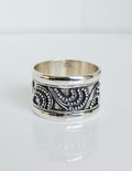 Sterling Silver 925 Unisex Bali Ring - view 6
