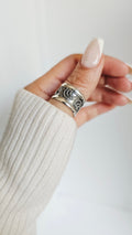 Sterling Silver 925 Unisex Bali Ring