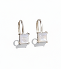 Sterling Silver 925 Mother of Pearl Dangling Earrings
