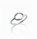 Sterling Silver Adjustable Toe Halo Ring