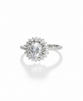 Sterling Silver Promise Engagement Ring - view 5