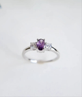 Sterling Silver 925 Amethyst Ring - view 5
