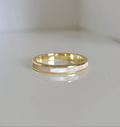 Sterling Silver Gold Plated Mother of Pearl Ring - view 7