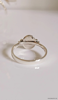 Sterling Silver Blue Opal Ring - view 7
