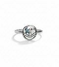 Sterling Silver Amulet Eye of Horus Ring