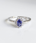 Sterling Silver 925 Tanzanite Ring - view 5