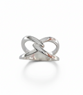 Sterling Silver 925 Statement Knot Ring