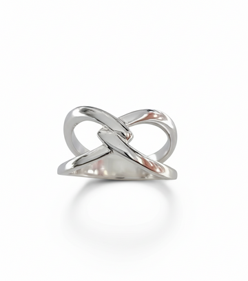 Sterling Silver 925 Statement Knot Ring