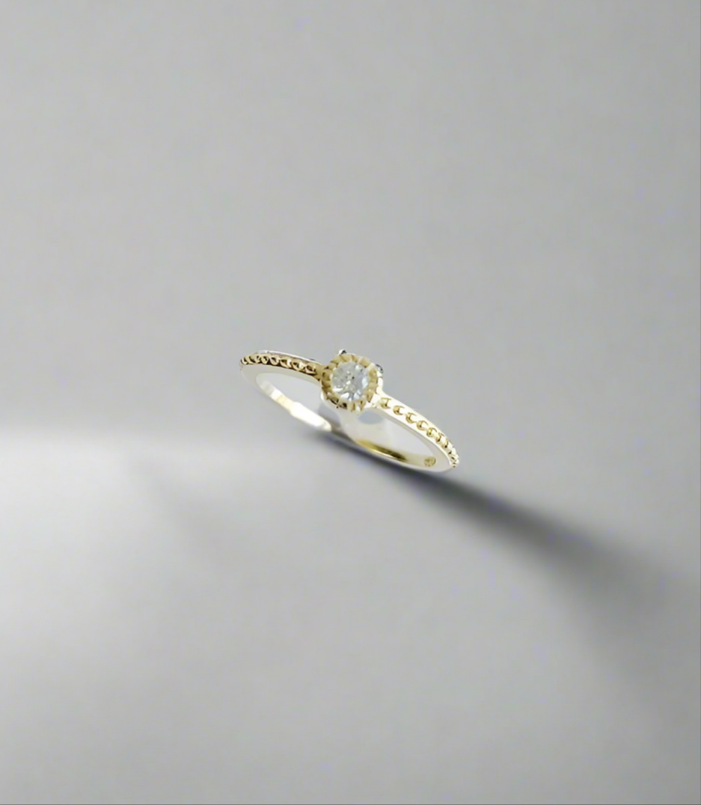 Sterling Silver Gold Adjustable Toe Ring - view 6