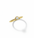 Sterling Silver Gold Adjustable Toe Ring - view 7