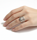 Sterling Silver Dainty Claddagh Toe Ring - view 4