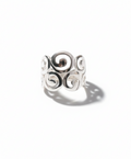 Sterling Silver 925 Swirls Spiral Bold Ring