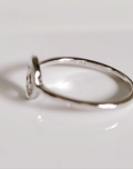 Sterling Silver Dainty Spiral Swirl Ring - view 3