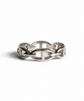 Sterling Silver Mariner Link Chain Ring