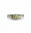 Sterling Silver Peridot Ring