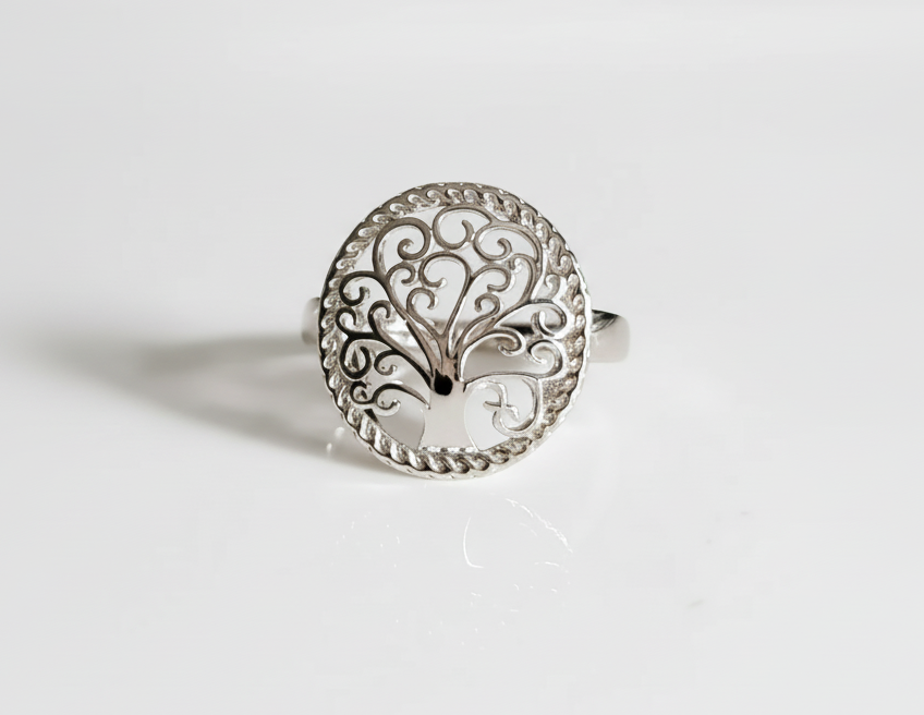 Sterling Silver Tree of Life Ring