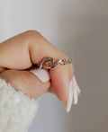 Sterling Silver 925 Rolling Wave Ring - view 9