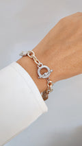 Chain Link Toggle Bracelet - view 5