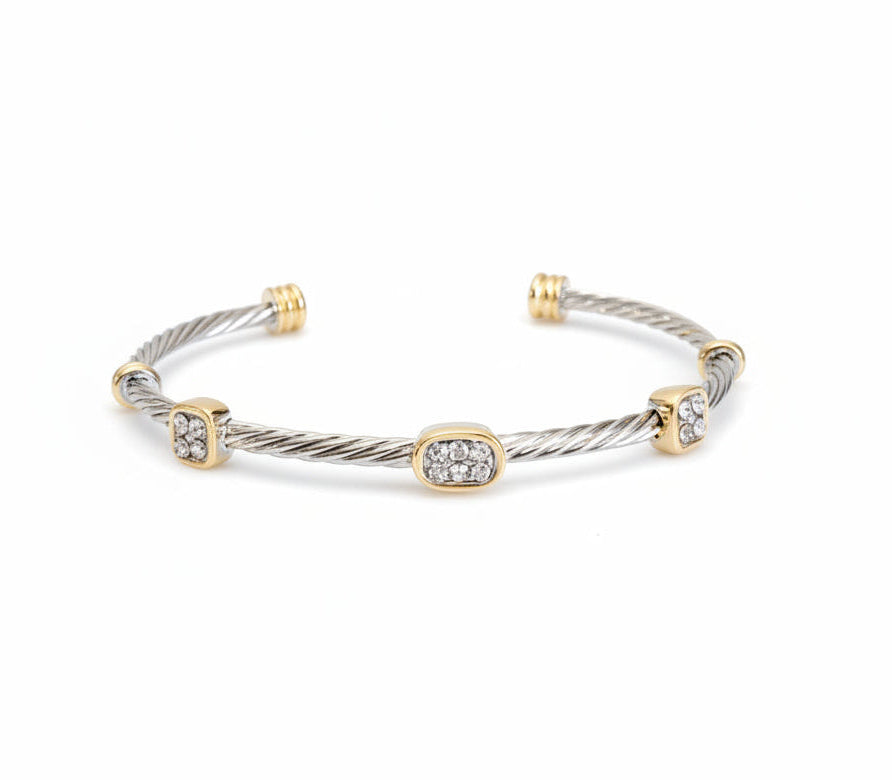 Dainty Cable Bracelet 