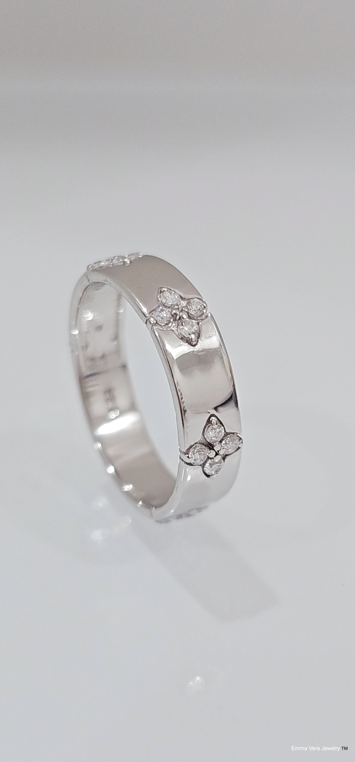 Sterling Silver 925 Flower ring - view 11
