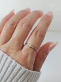 Sterling Silver Cross Ring, Gold, Rose Gold or Silver - view 6