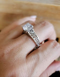 Sterling Silver 925 Vintage Statement Ring - view 5