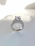 Sterling Silver 925 Vintage Statement Ring - view 3
