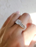 Sterling Silver 925 Vintage Statement Ring - view 4