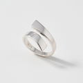 Sterling Silver Bold Bar Geometric Ring