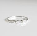 Sterling Silver Marquise Mother of Pearl Ring