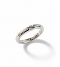 Sterling Silver Round Cut Ring - view 3