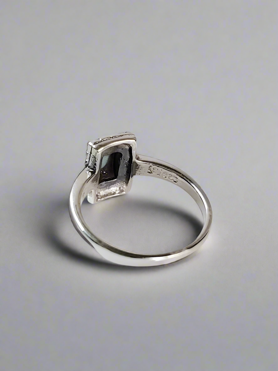 Sterling Silver Bali Abalone Ring - view 7