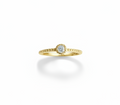 Sterling Silver Gold Adjustable Toe Ring - view 5