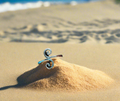Sterling Silver Spiral Midi Toe Ring - view 5