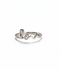 Sterling Silver 925 Love Cursive Script Ring