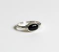Sterling Silver 925 Oval Onyx Ring
