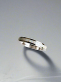 Sterling Silver White Opal Seamless Band Ring - view 8