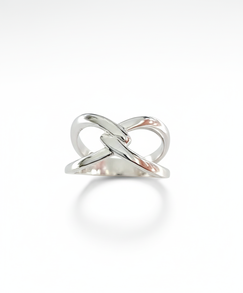 Sterling Silver 925 Statement Knot Ring - view 8