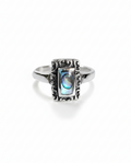 Sterling Silver Bali Abalone Ring