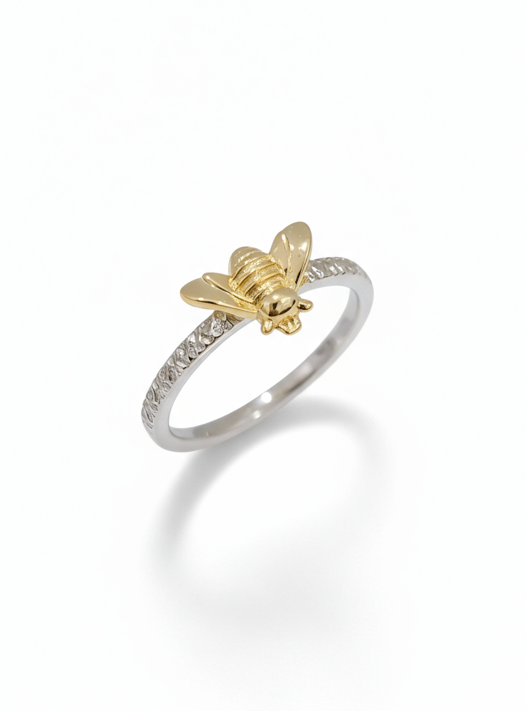 Sterling Silver Bumblee Ring - view 3