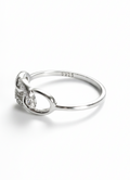 Sterling Silver Chain Ring - view 5