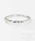 Sterling Silver Paw Angel Wings Ring - view 7