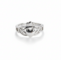 Sterling Silver Claddagh Celtic Ring