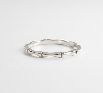 Sterling Silver Bamboo Ring