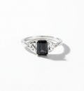 Sterling Silver Onyx Celtic Ring
