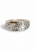 Sterling Silver 925 Mountain Lover Ring