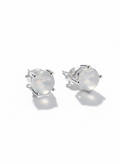 Sterling Silver 925 Mother of Pearl Studs Earrings