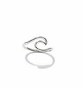Sterling Silver Rolling Wave Ring - view 5