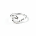 Sterling Silver Rolling Wave Ring